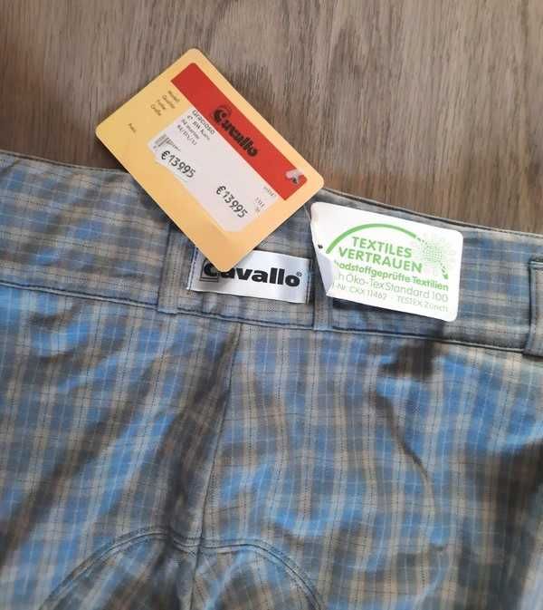 CAVALLO spodnie jeździeckie BRYCZESY jazda konna 40 38 długa nogawka