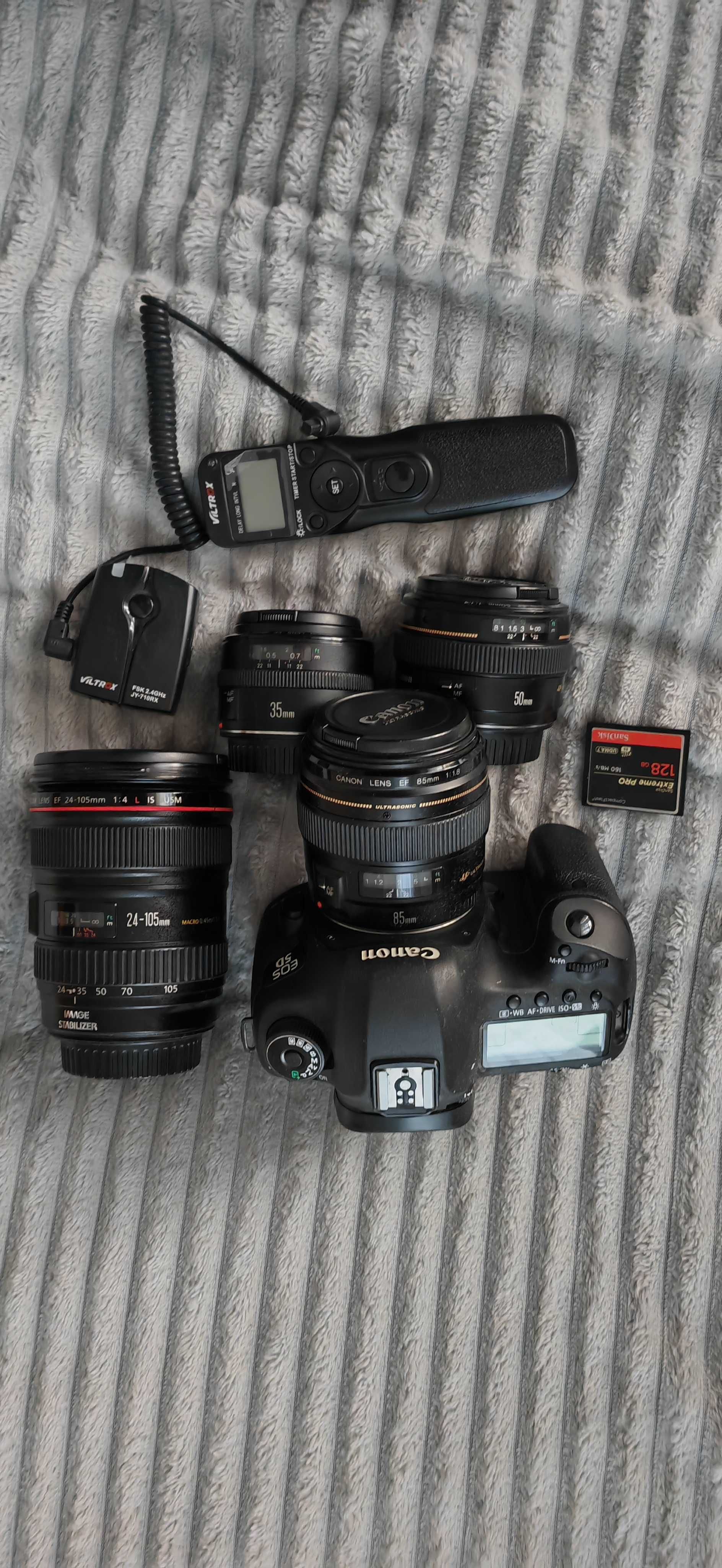 Canon 5d mark iii + 24-105mm;35mm;50mm;85mm оптикою