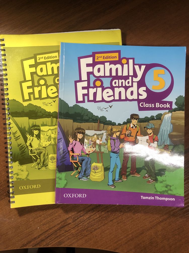 Family and Friends 2th edition 5, Class book + Workbook