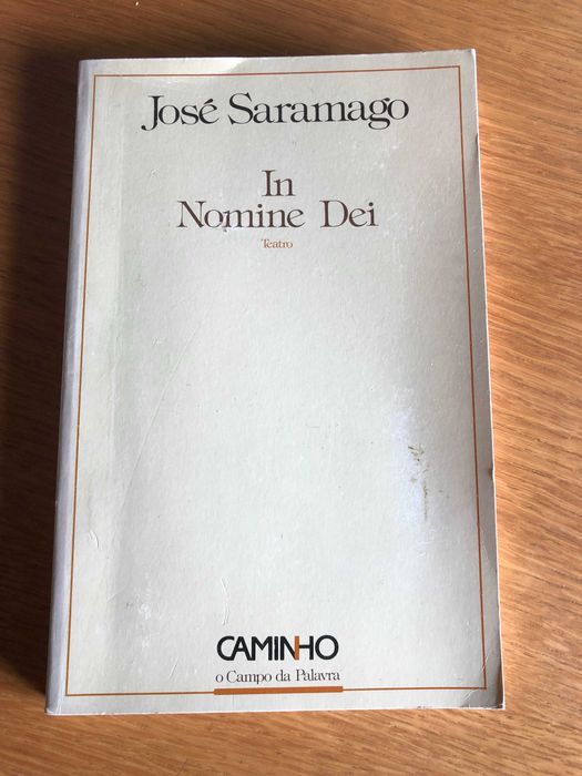 IN NOMINE DEI    Teatro    José Saramago    1ª edição