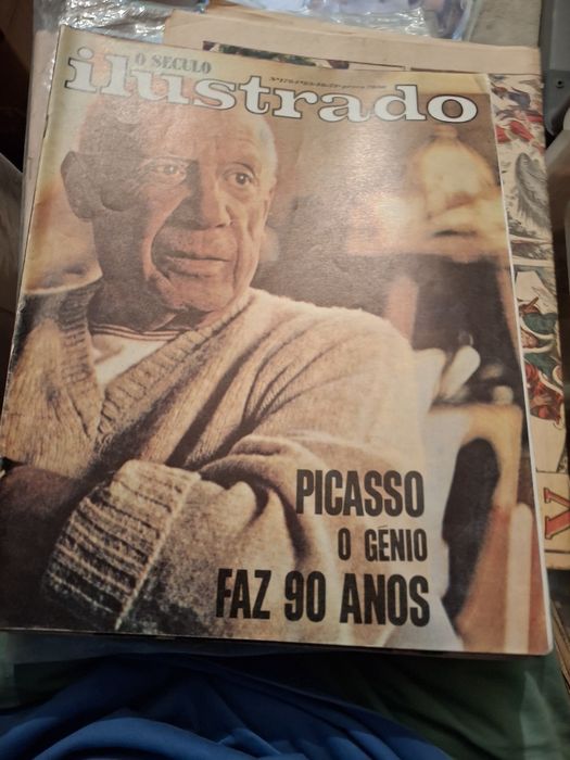 Revistas antigas pablo picasso século ilustrado