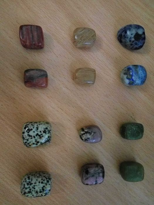 Коллекция камней галтовка