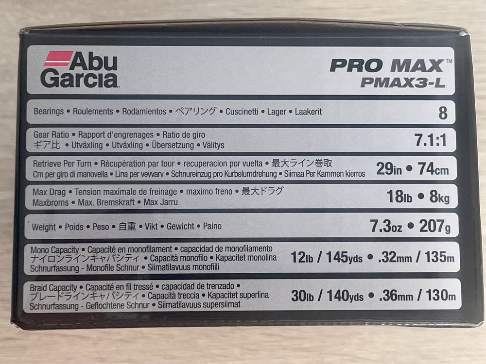 Multiplikator Abu Garcia Pro Max3-L