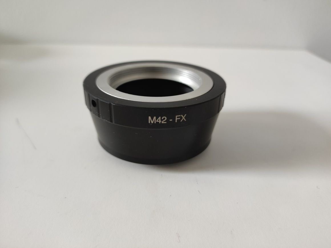 Adaptador de lentes M42 para Fujifilm x mount (FX)