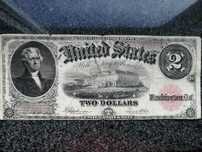 Banknot 2 dolary z 1917 r.