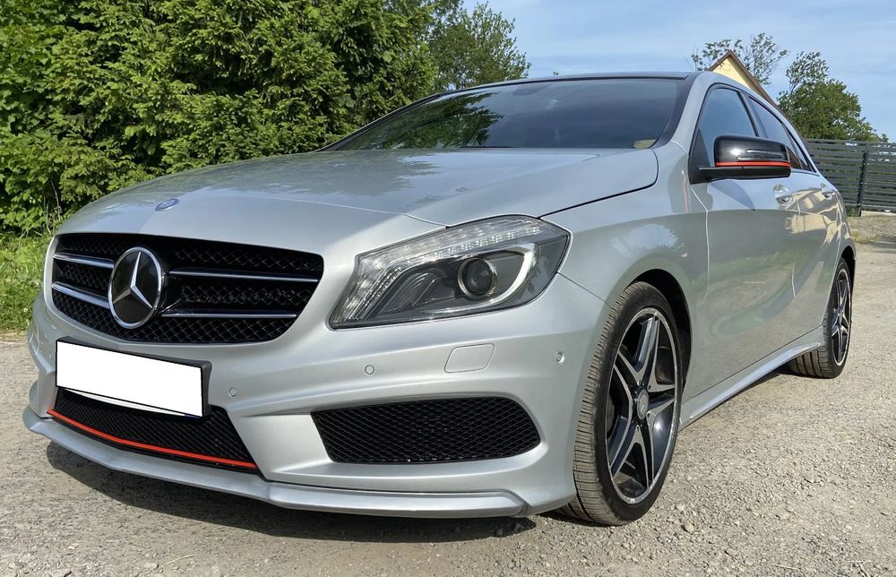Mercedes-Benz Klasa A A180 W176 Xenon LED AMG Automat HarmanKardon Kamera Grzane Fotele