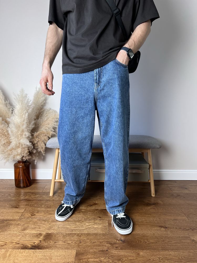 Чоловічі Джинси BERSHKA Loose Baggy