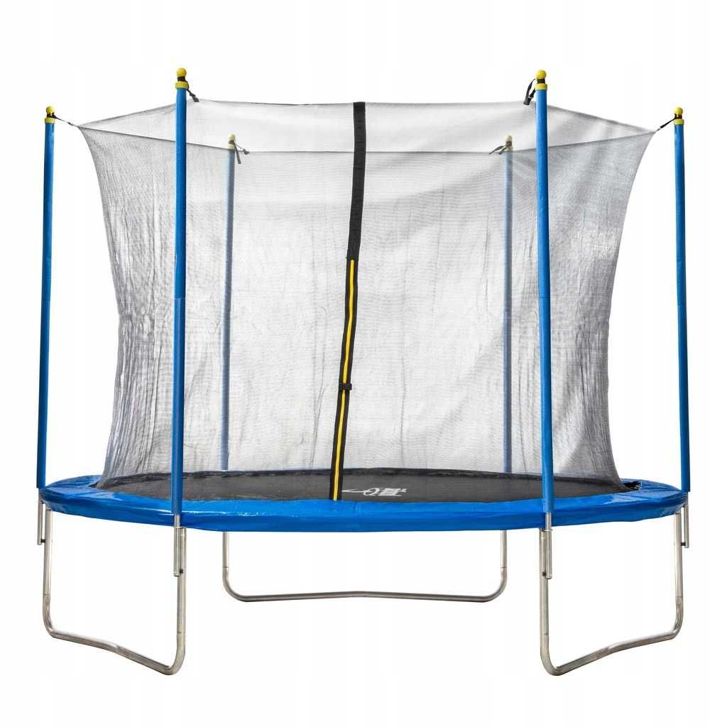 TRAMPOLINA Z SIATKĄ MIRPOL 244 cm FT8 Bardzo Mocna (210-244 cm)