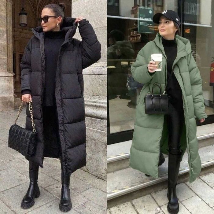 В наличии! Теплое женское зимняя куртка 2 цвета + Подарок*