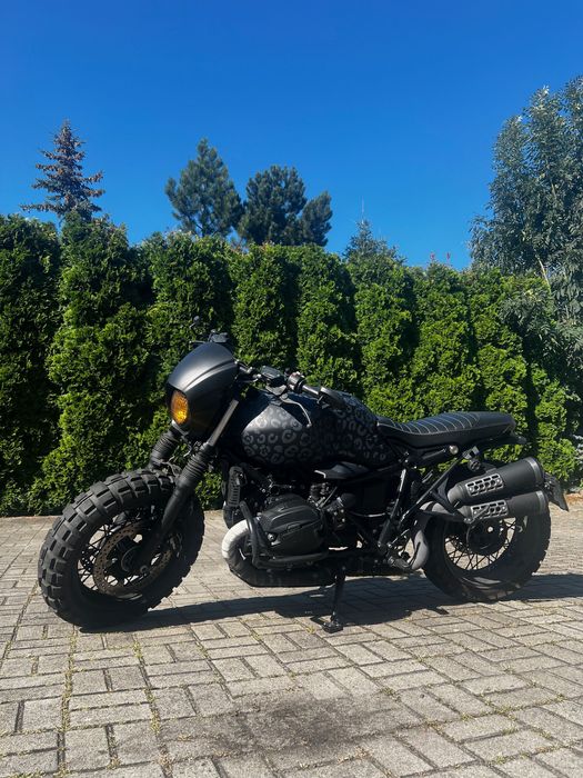 BMW R nineT – All Black Panther – Custom 2016, 1200cm3 SCRAMBLER