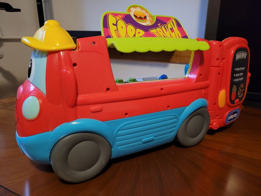 Chicco Food truck kuchnia interaktywny pojazd dwujęzyczny.
