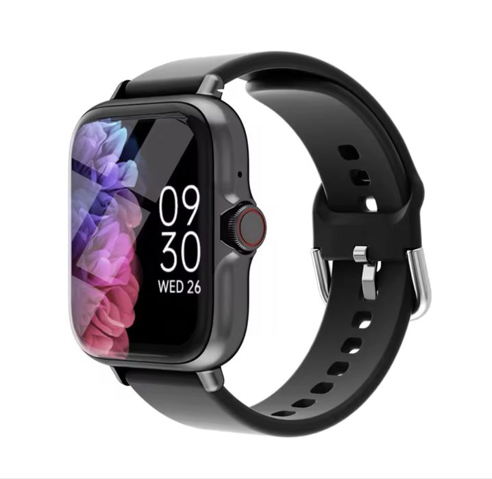 Smartwatch (Relogio Inteligente) Preto/Rosa/Branco (Novo)