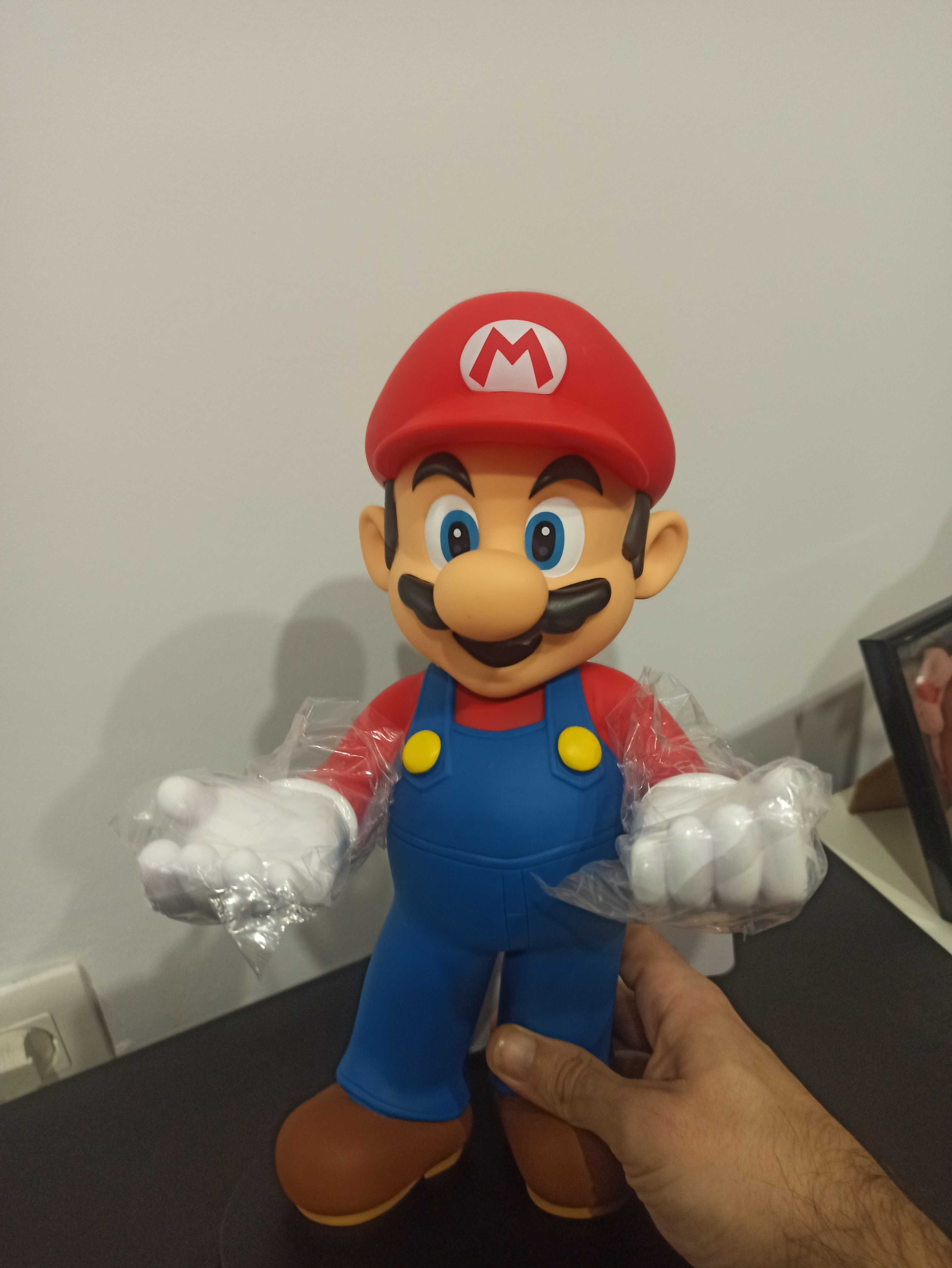 Super Mário suporte comandos Nintendo novo 33 cm altura
