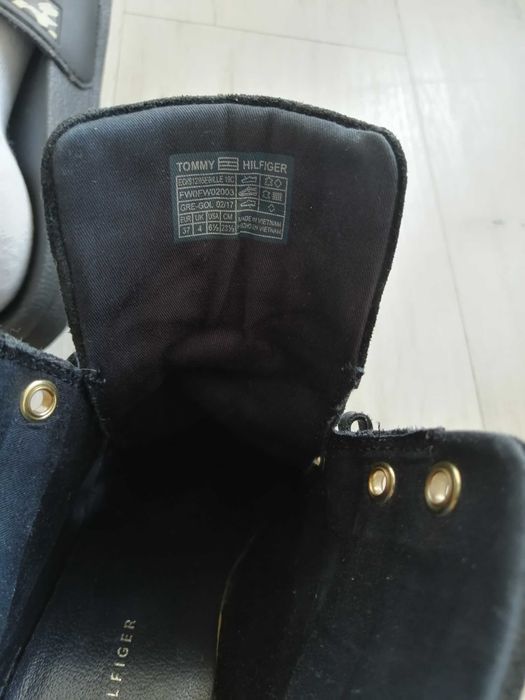 Buty damskie na koturnie TOMMY HILFIGER rozmiar 37