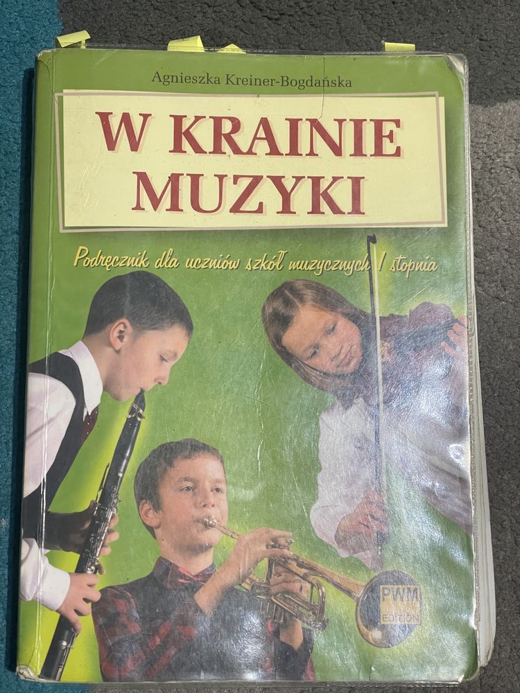 Książka W Krainie Muzyki podręcznik do audycji muzycznych