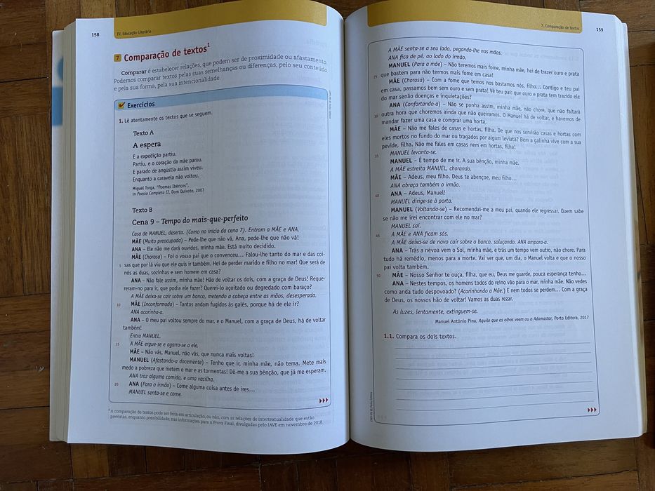 Livro de preparação para exame de Português