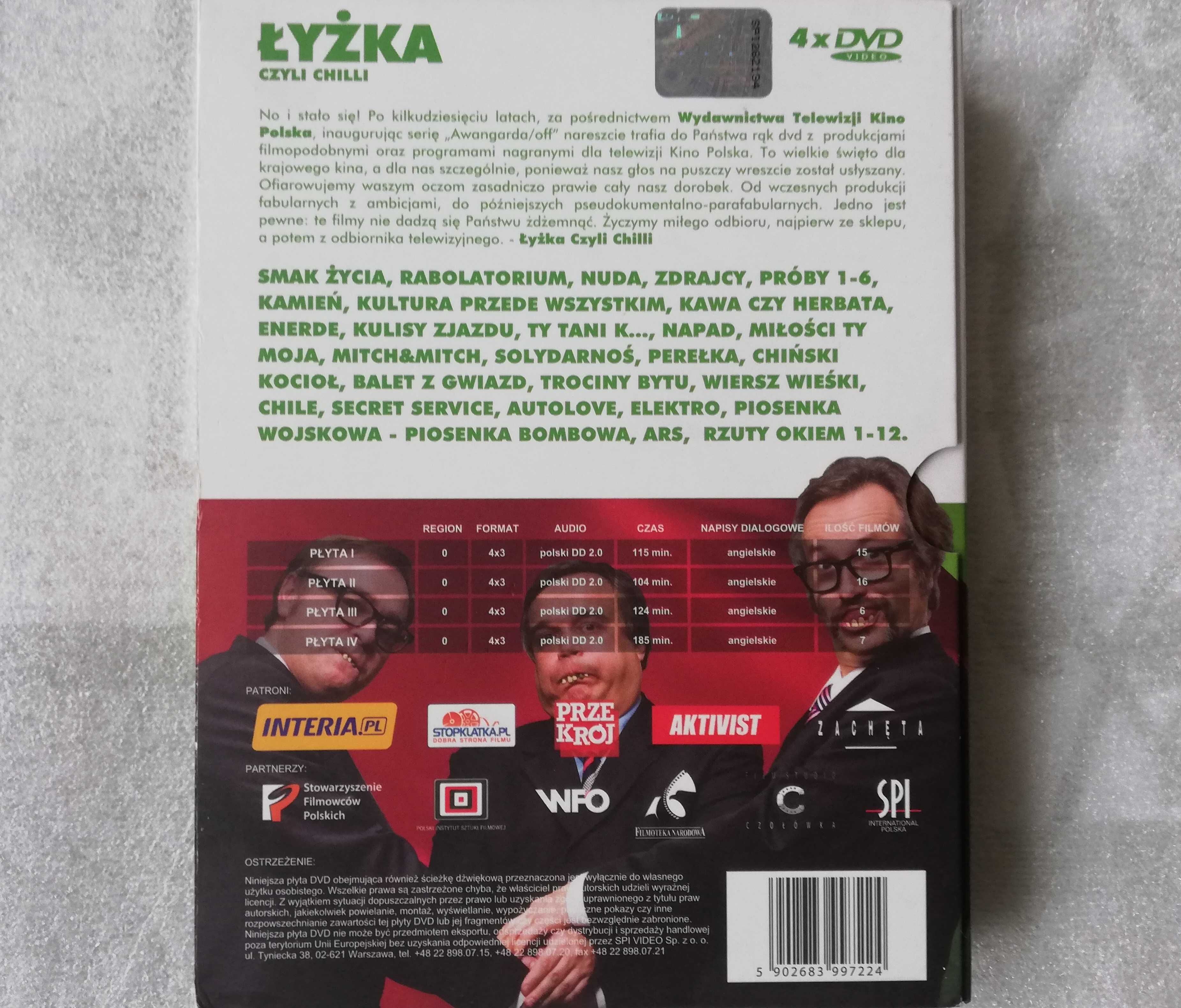 Płyta DVD Kabaret Łyżka czyli Chili