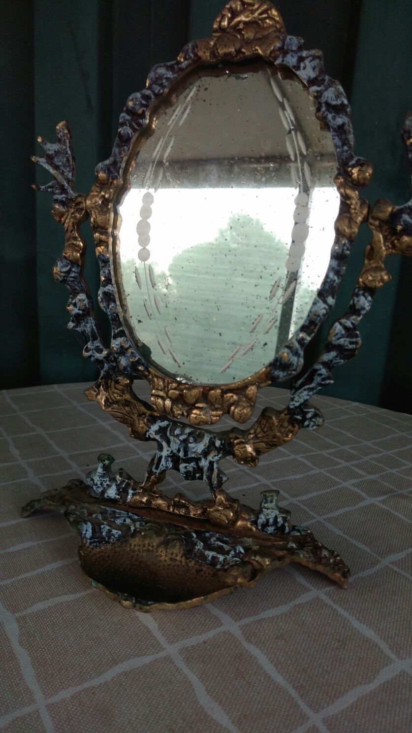 Espelho de mesa antigo
