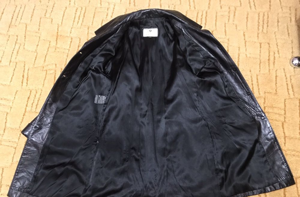 Кожаная женская куртка кардиган плащ / Шкіряна жіноча куртка плащ