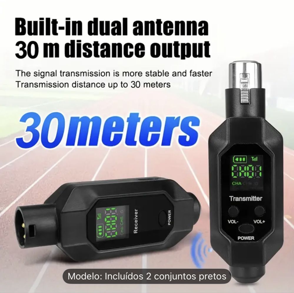 Sistema XLR wireless