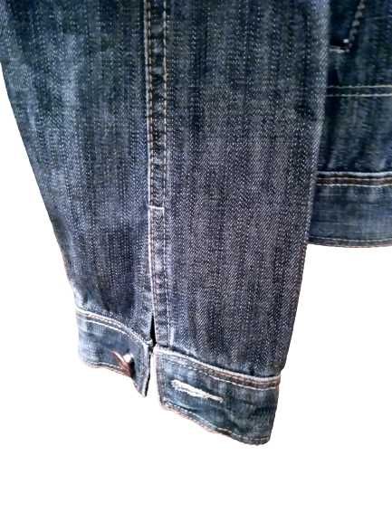 Куртка джинсова, бавовна, 3XL-4XL, Туреччина, чоловіча