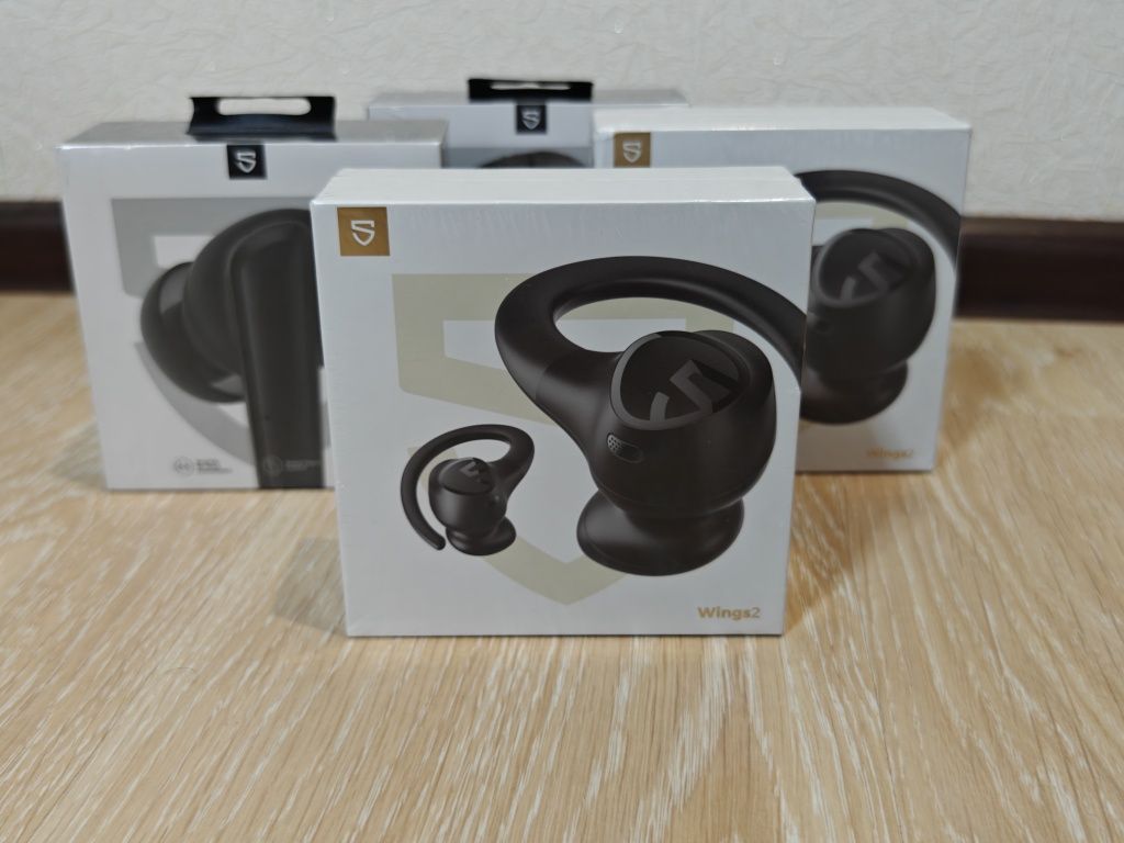 Soundpeats life lite та Wings2 навушники баси оригінал чітке звучання