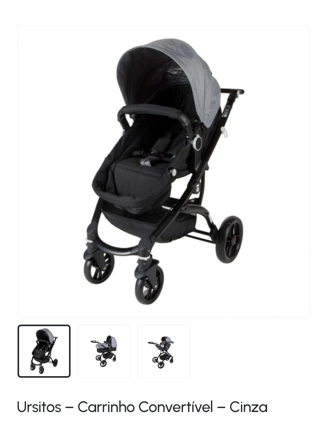 Carrinho de bebe - Marca Ursitos