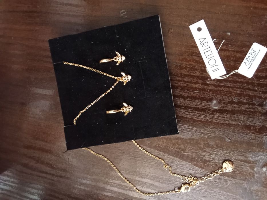 Komplet biżuterii Artelioni Apart pszzoły