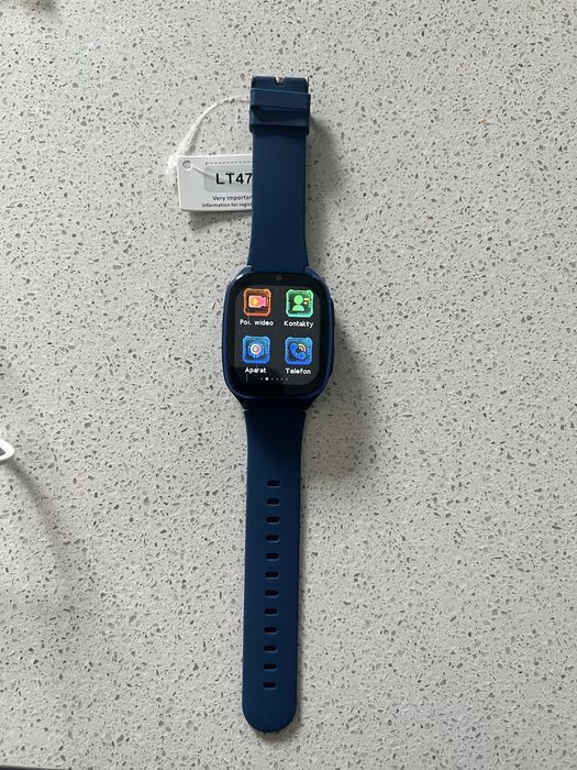 Smartwatch dla dzieci dzieciecy nano SIM SOS wideo rozmowy kamera