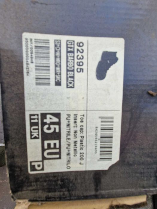 Buty - Robusta GTX barbo black 92395 Rozm 45