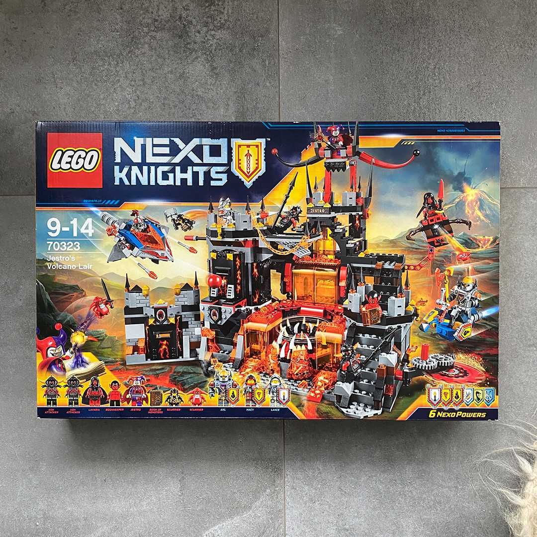 LEGO 70323 Nexo Knights Wulkaniczna kryjówka Jestro