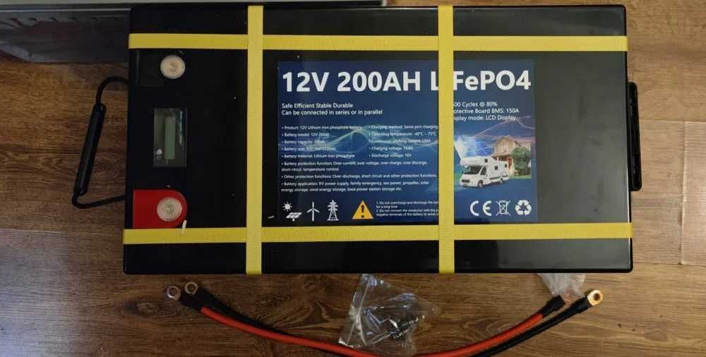 Акамулятор LifePo4 200A ( безкоштовна доставка нп )