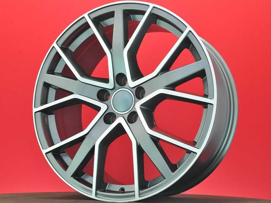Szare grafitowe felgi R22 5x112 AUDI Q7 SQ7 E-TRON S8 SQ5 od FELGOCAR