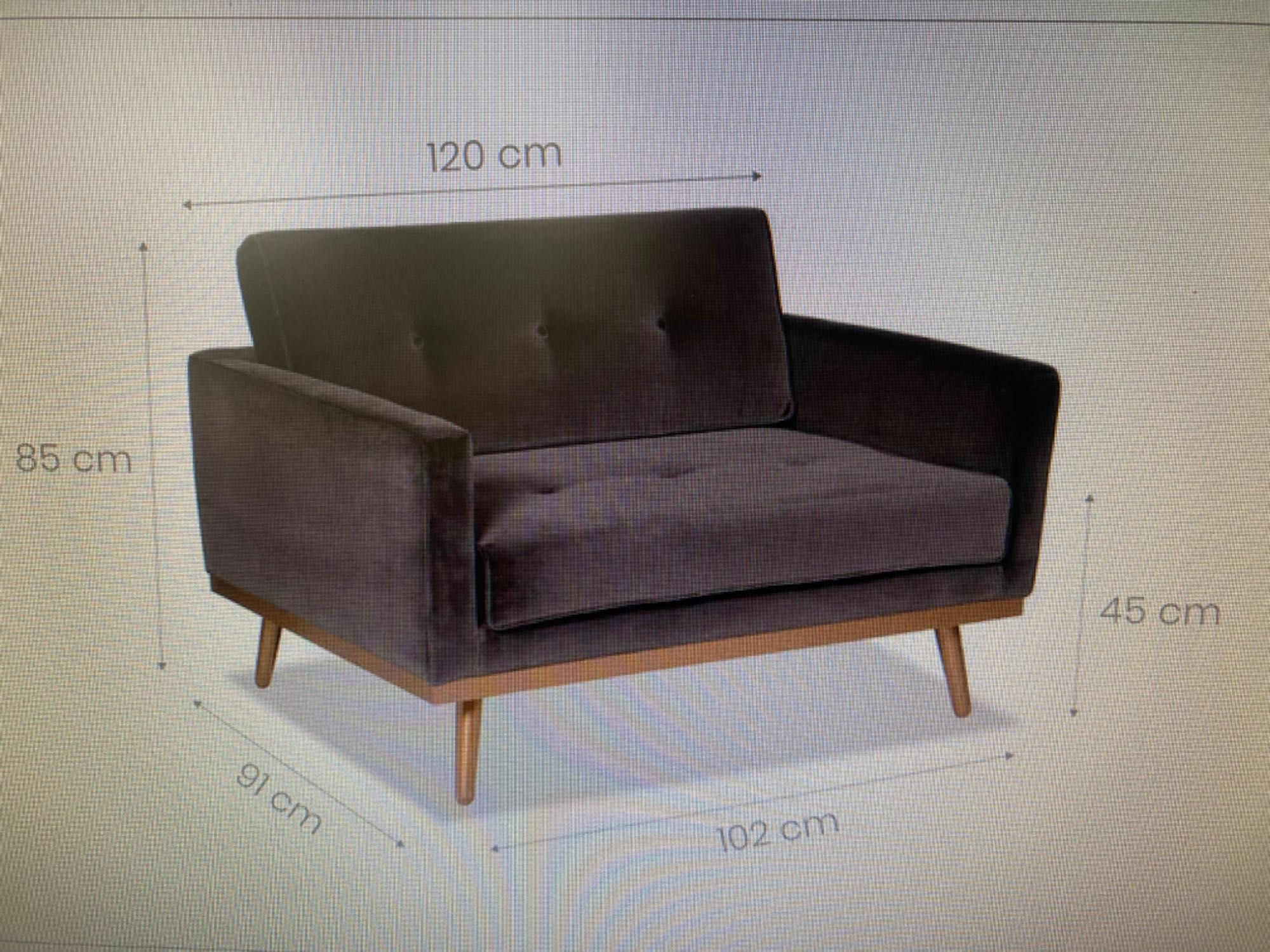 Fotel/mała sofa SCANDICSOFA