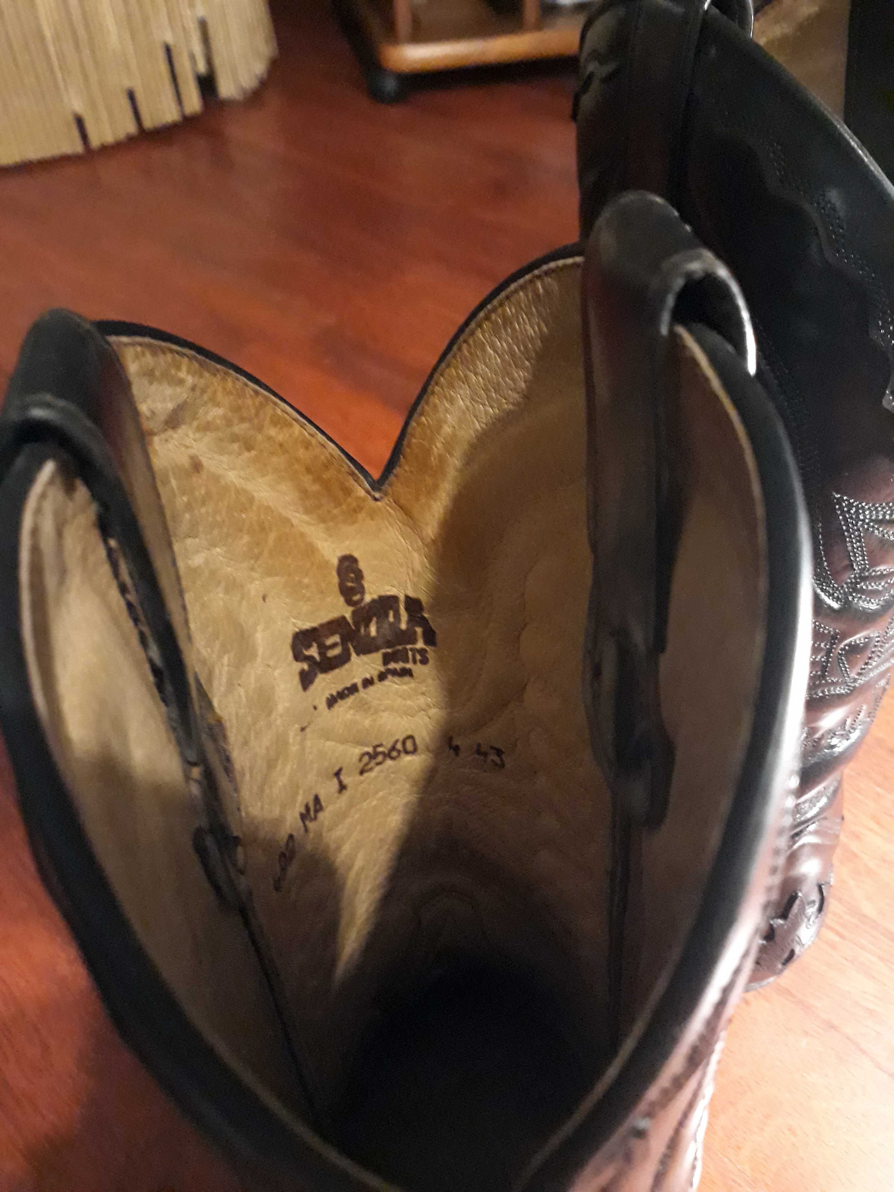 Botas Sendra Classic Cowboy Boots tamanho 43