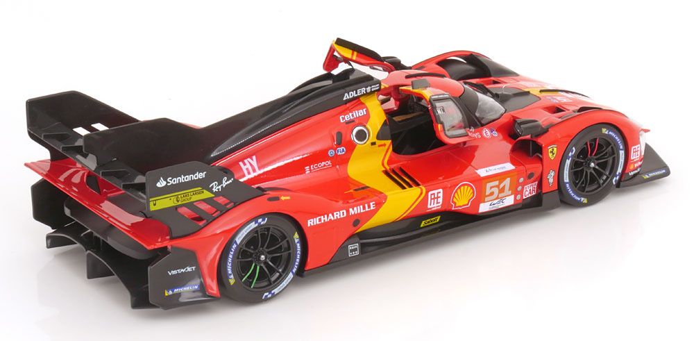 Miniatura 1/18 Ferrari 499P, Vencedor 24H Le Mans 2023
