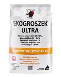 Ekogroszek sztygar ultra 26-28MJ  PROMOCJA 1590zł