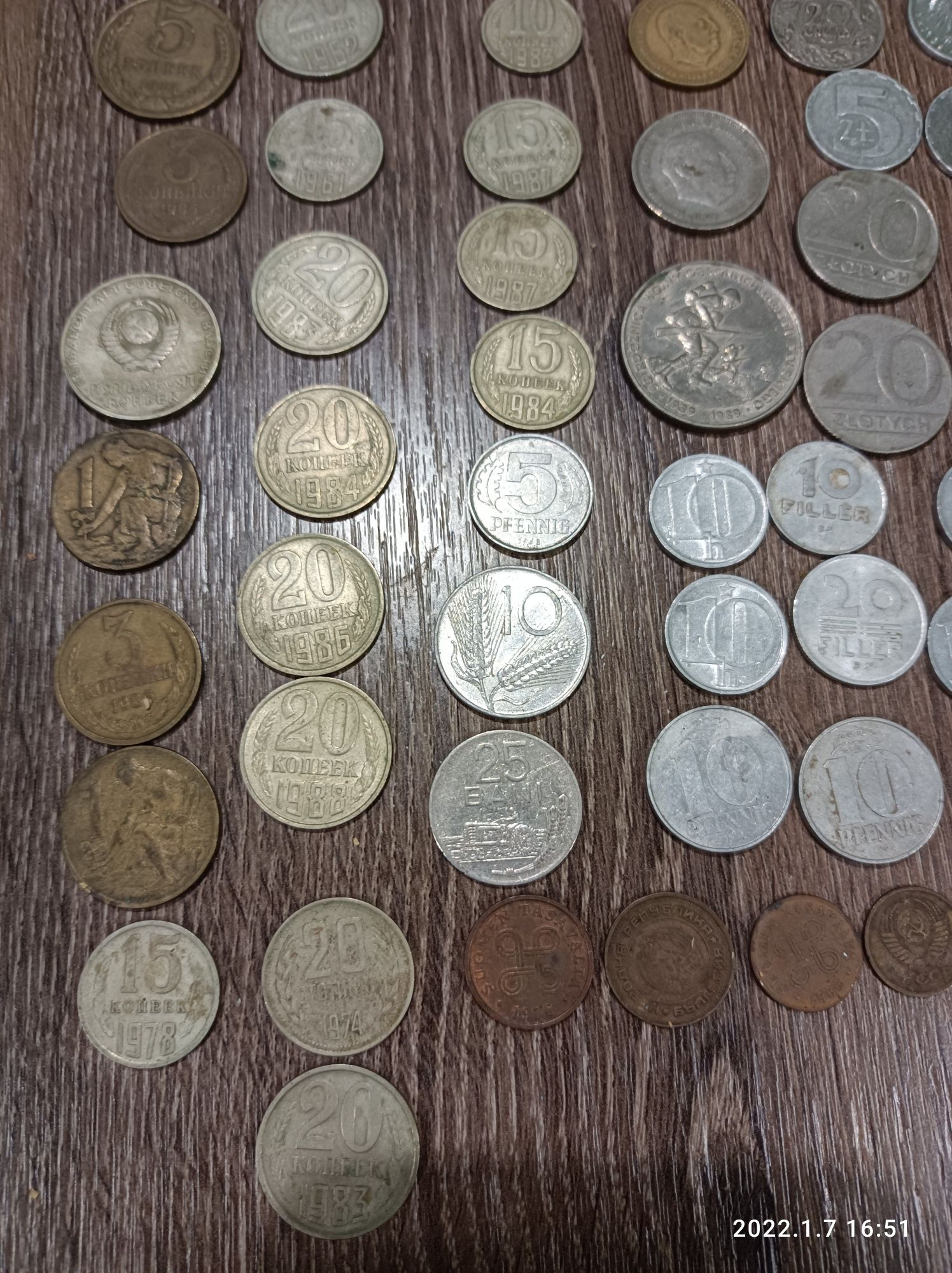 Monety kolekcjonerskie od 1923roku, bony towarowe Pekao, PRL, kopiejek