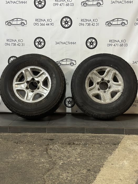 Розпаровка/запаска 275/70 R16 Pirelli, 265/70 R16 Falken,диски 6х139.7