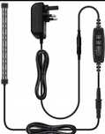 Oświetlenie Lampa akwariowa LED z timerem 22cm 3 tryby oświetlenia