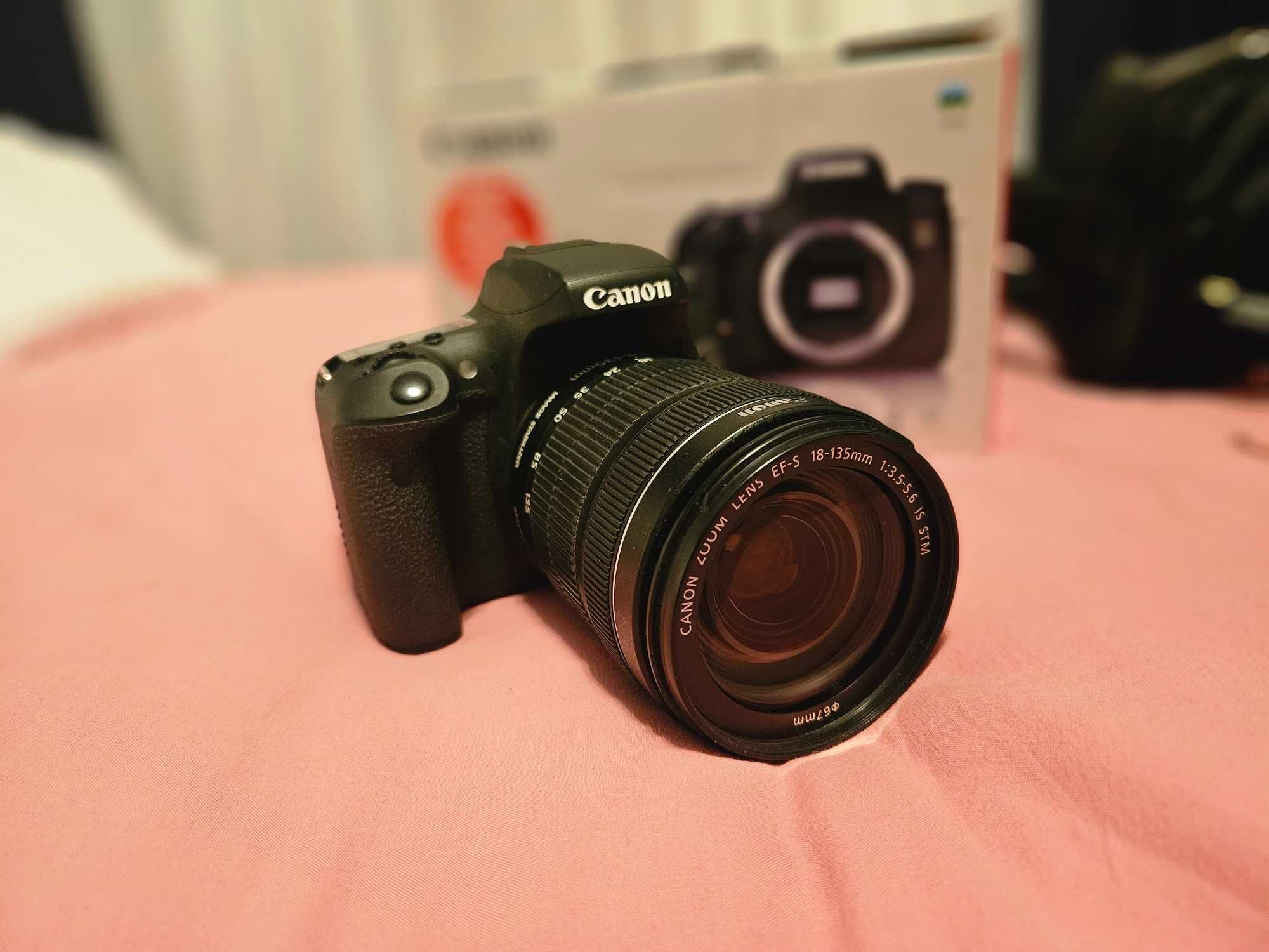 Canon EOS 760D zestaw plus Fish Eye
