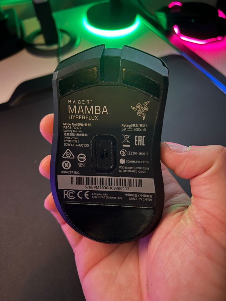 Razer Mamba Hyperflux + Firefly Hyperflux