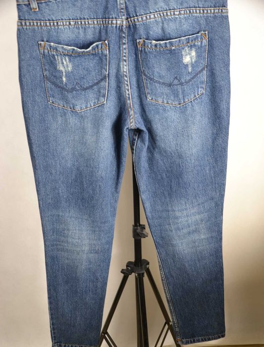 SUPERDRY Jeans Ogrodniczki Spodnie Damskie XS Oryginalne Super Stan