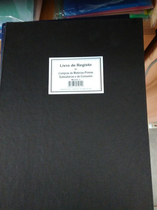 Livro de Ponto, Actas, registro mercadorias entre outros