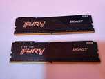 Kingston FURY 32 GB (2x16GB) DDR4 3600 MHz Beast Black
