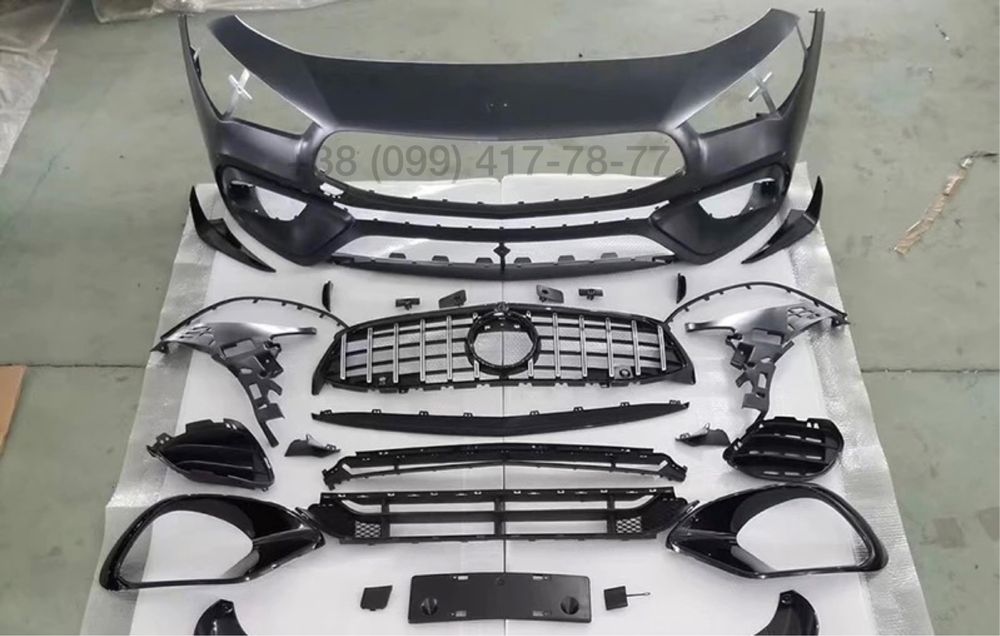 Бампер CLA45 CLA 45 AMG Mercedes W118 C118 Решетка Решітка