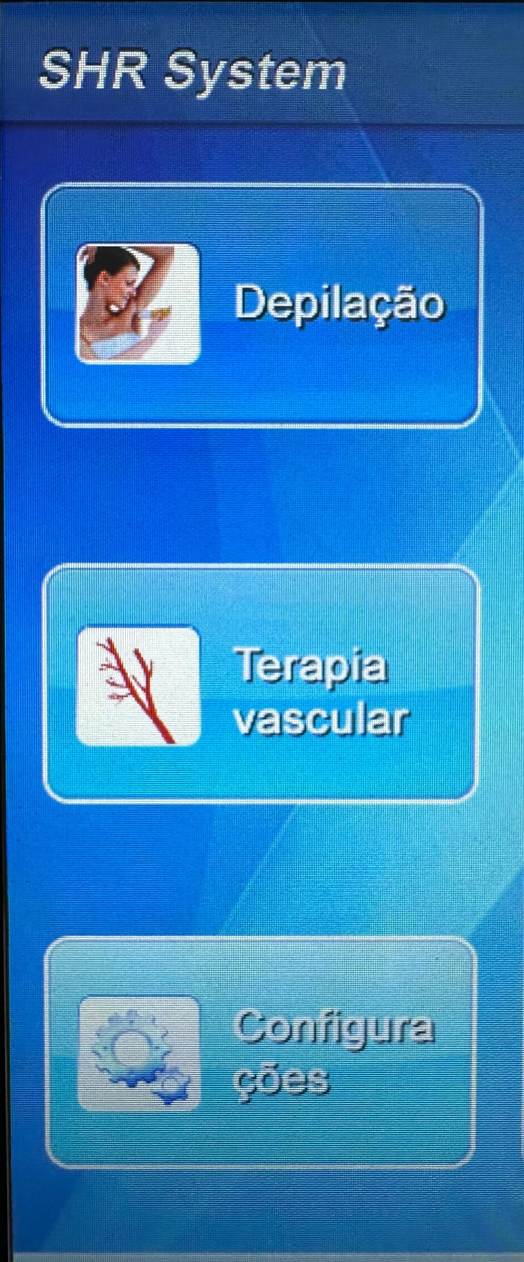 Máquina depilação laser