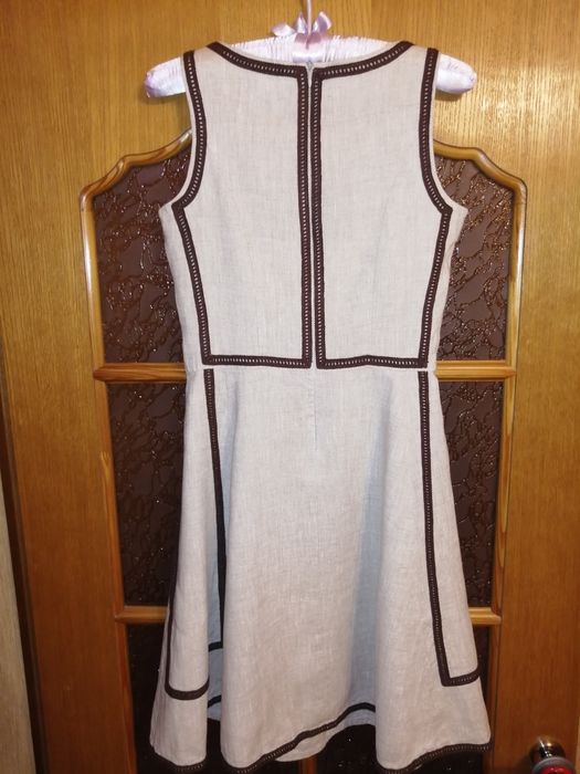 Платье-вышиванка ЛЁН. Петро Сорока 42-44 размер