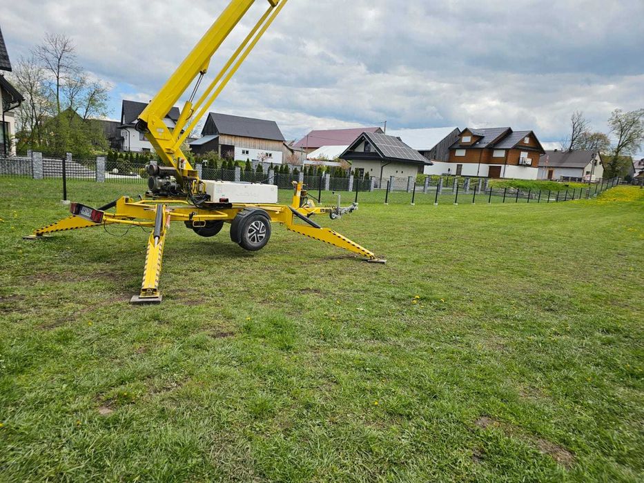 wynajem zwyżka podnośnik koszowy podhale Nowy Targ Cz.Dunajec Zakopane