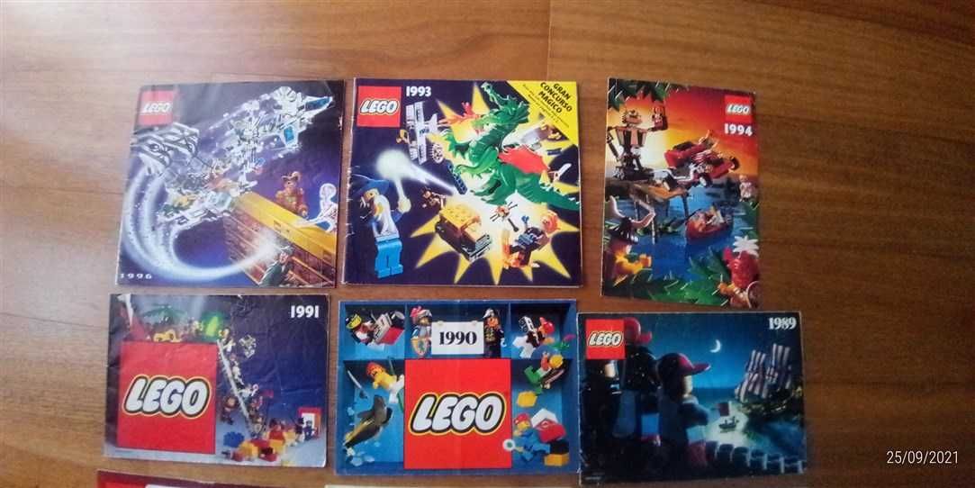 Lego - Catálogos lego de 1974 a 2014